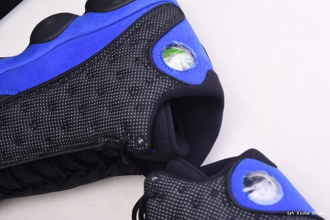 13 Hyper Black Royal Jordan Retro 414571- 714 Trendy 1219